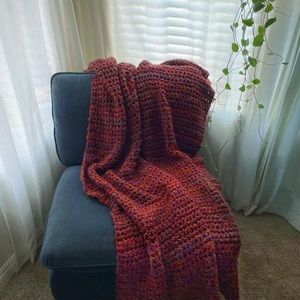 Chunky Crochet Throw
